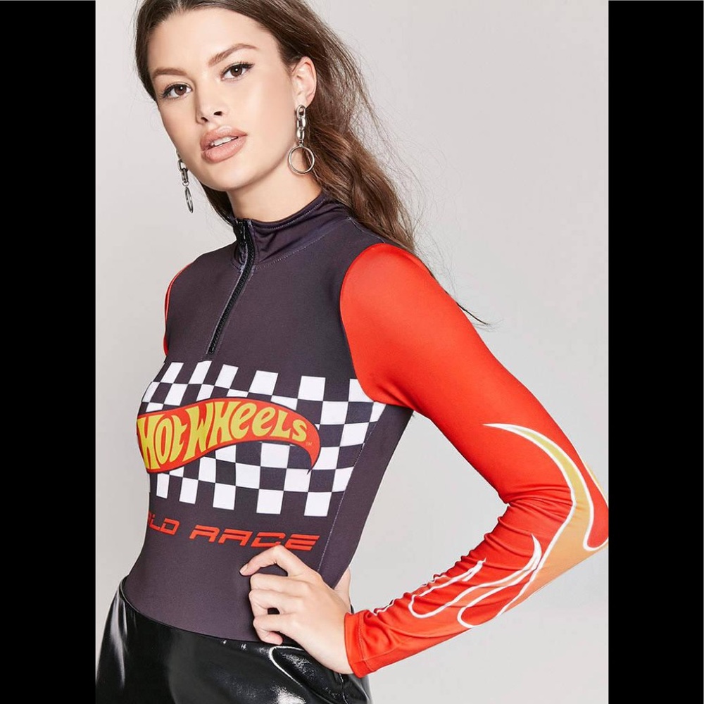 Forever 21 Hot Wheels Bodysuit 🔥